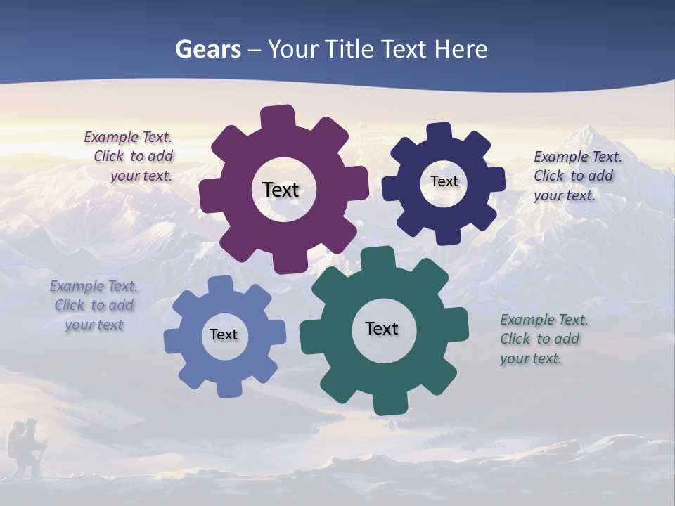 Traveling Nature Open Space PowerPoint Template