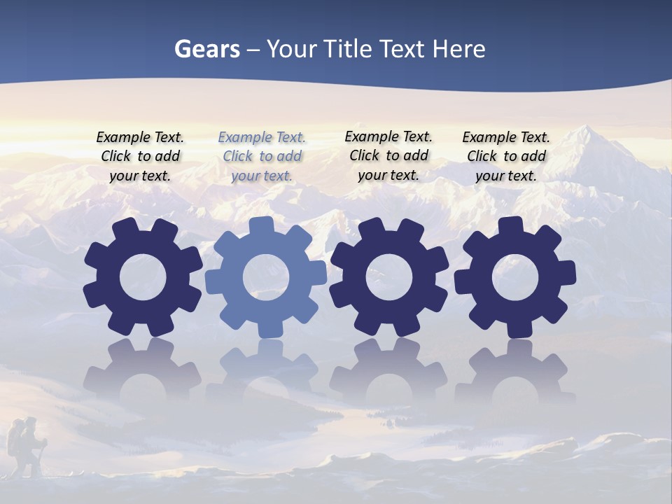 Traveling Nature Open Space PowerPoint Template