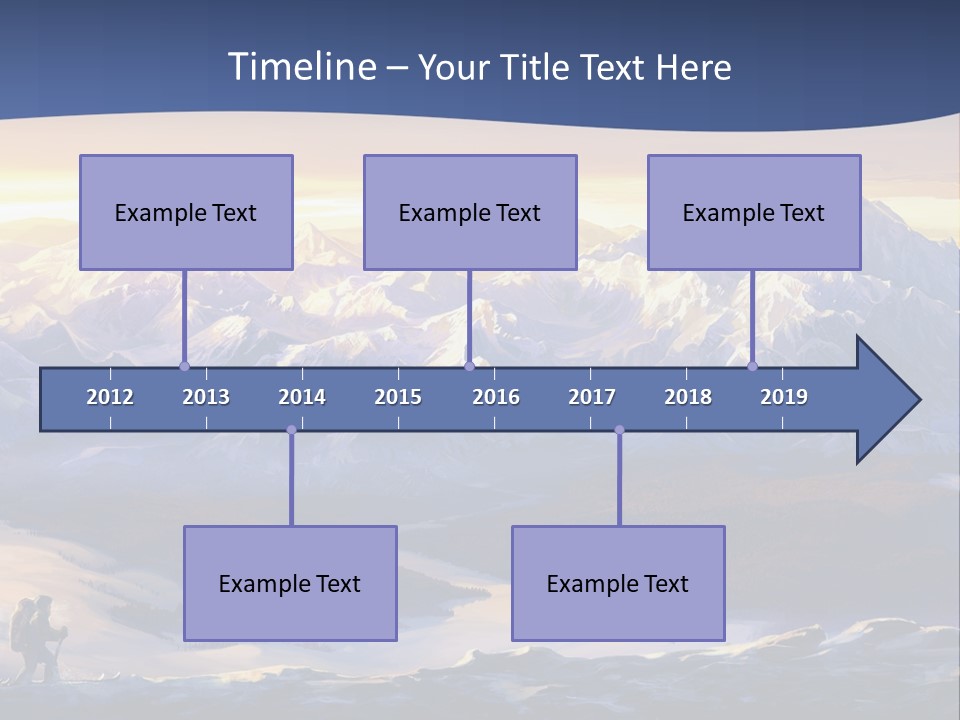 Traveling Nature Open Space PowerPoint Template