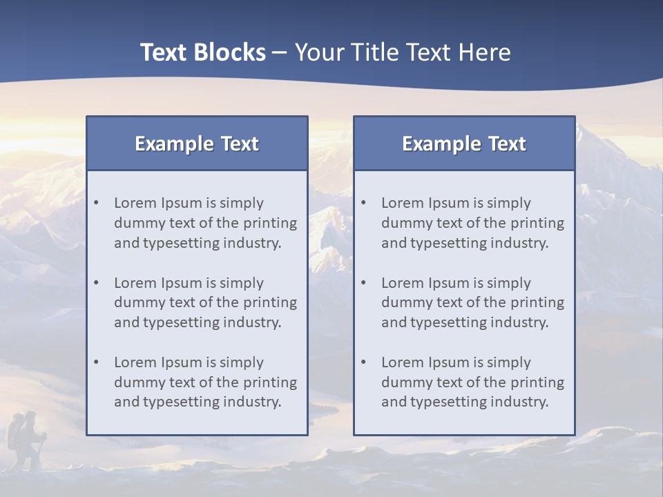 Traveling Nature Open Space PowerPoint Template