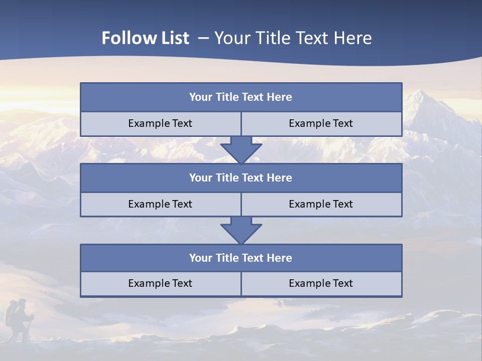 Traveling Nature Open Space PowerPoint Template
