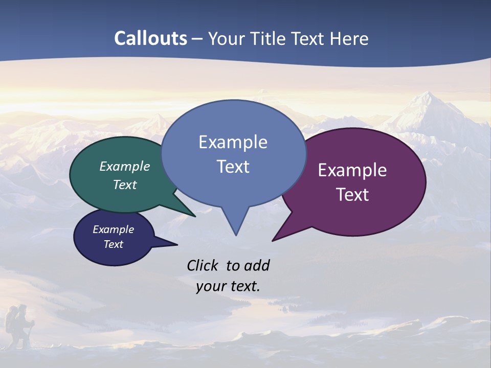 Traveling Nature Open Space PowerPoint Template