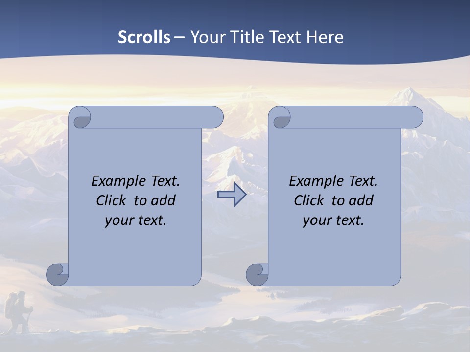 Traveling Nature Open Space PowerPoint Template