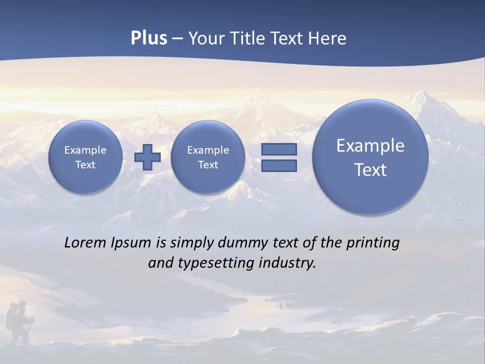 Traveling Nature Open Space PowerPoint Template