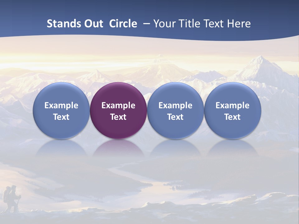 Traveling Nature Open Space PowerPoint Template