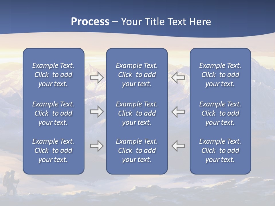 Traveling Nature Open Space PowerPoint Template