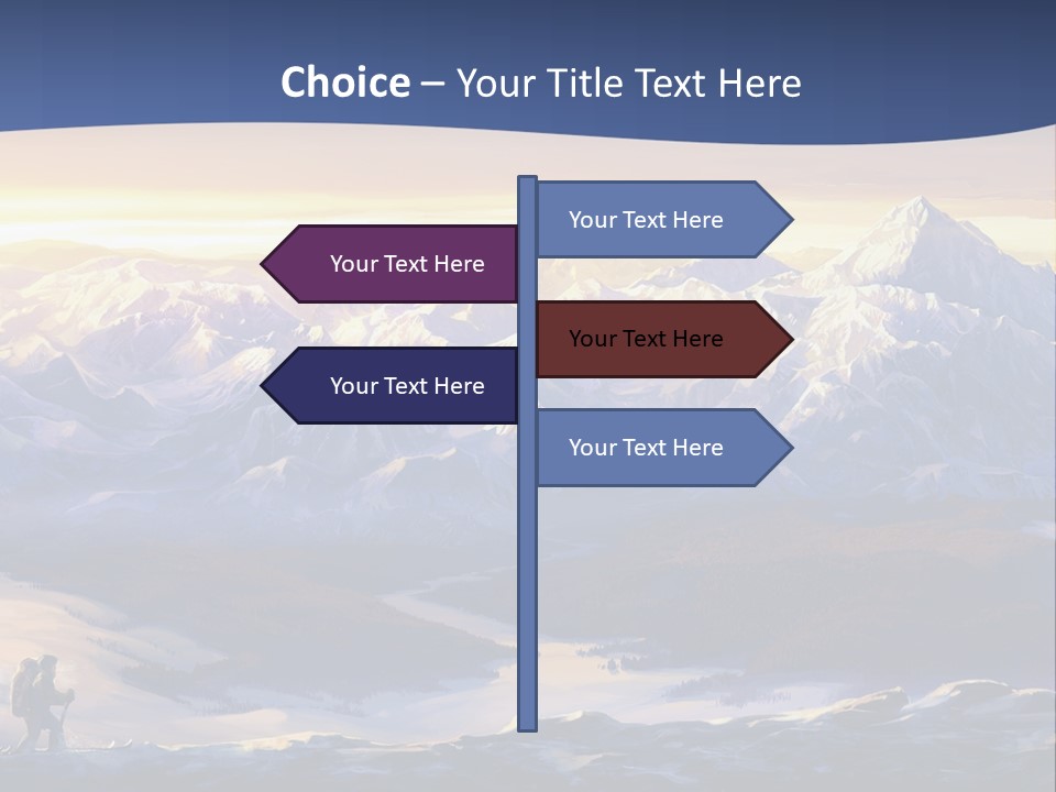 Traveling Nature Open Space PowerPoint Template