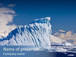 Outdoor Antarctic Clear PowerPoint Template