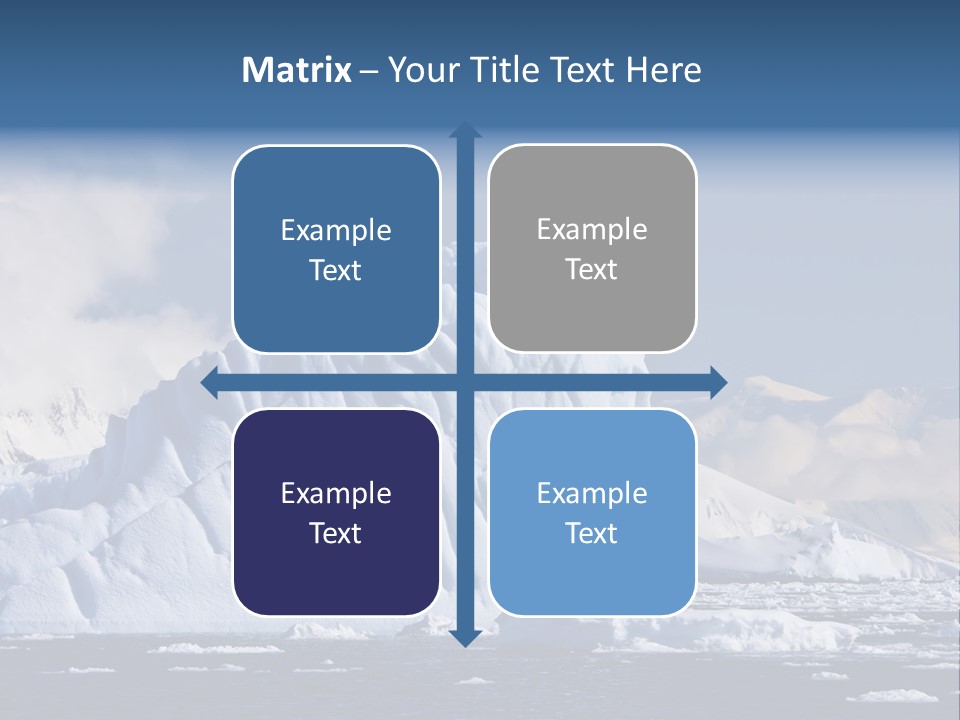 Outdoor Antarctic Clear PowerPoint Template