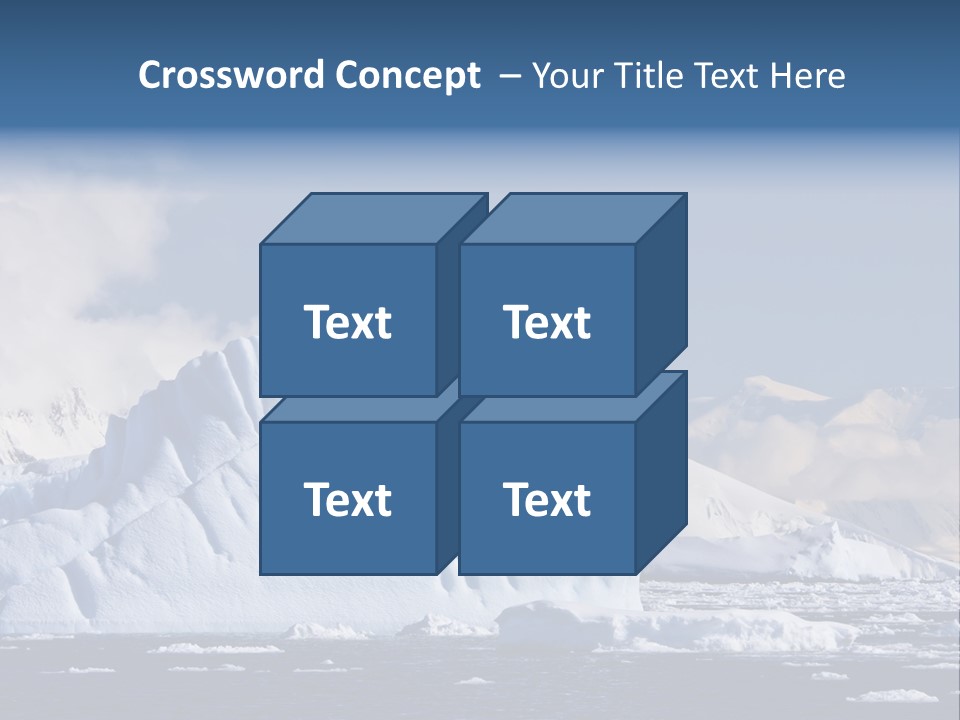 Outdoor Antarctic Clear PowerPoint Template
