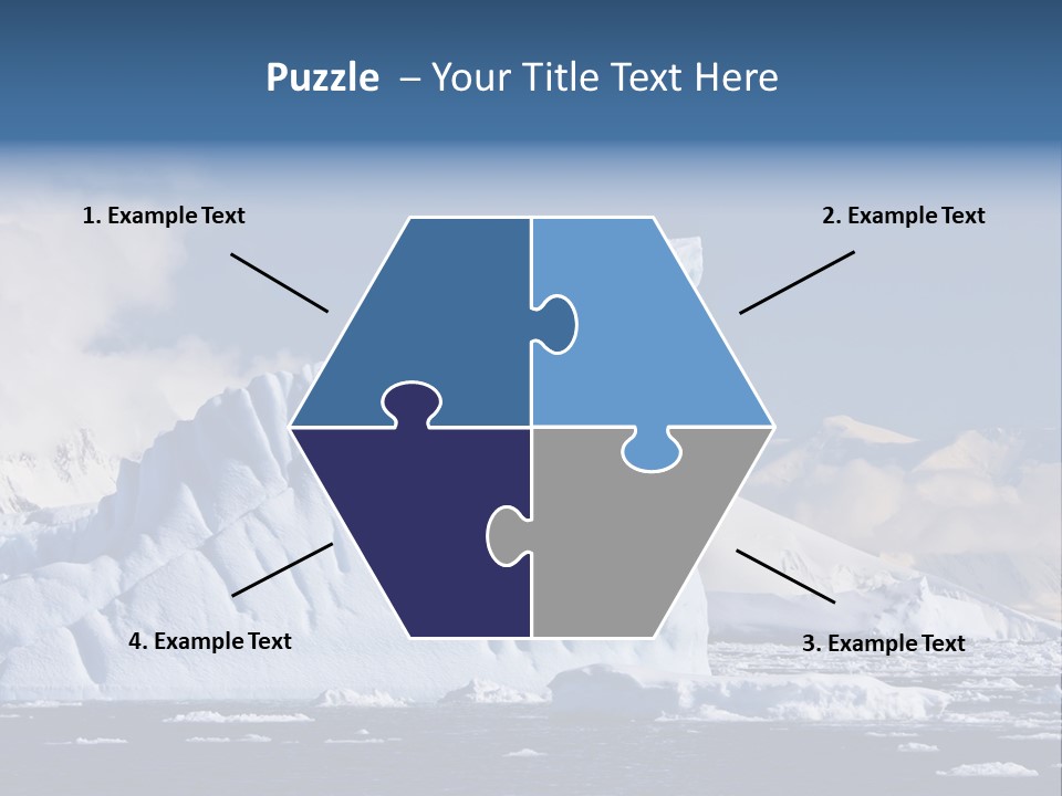 Outdoor Antarctic Clear PowerPoint Template