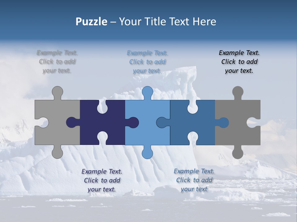 Outdoor Antarctic Clear PowerPoint Template