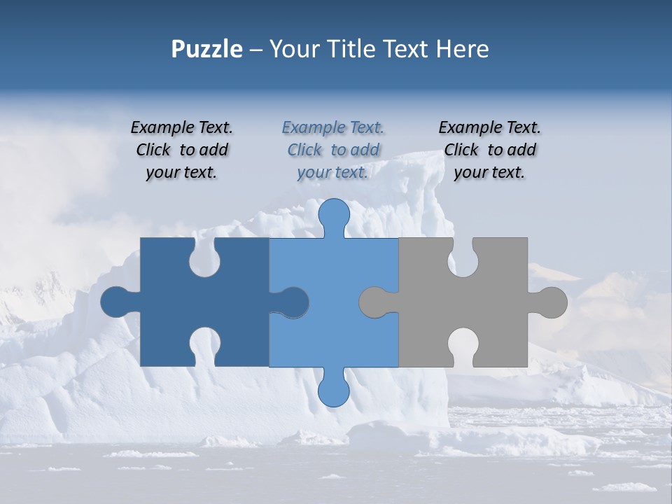 Outdoor Antarctic Clear PowerPoint Template