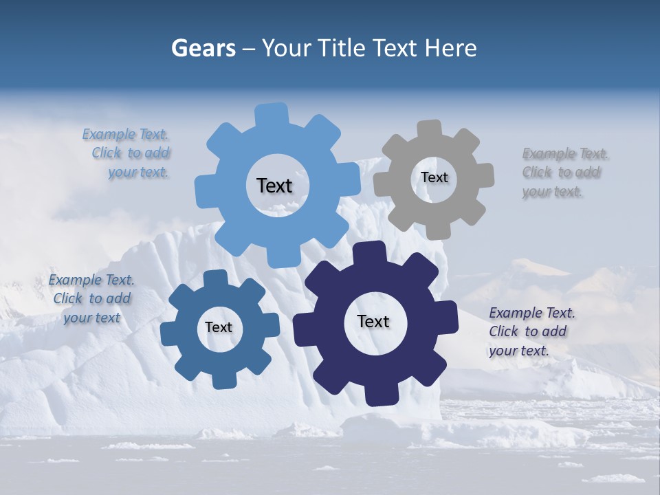 Outdoor Antarctic Clear PowerPoint Template