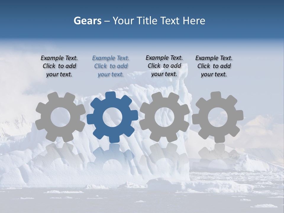 Outdoor Antarctic Clear PowerPoint Template