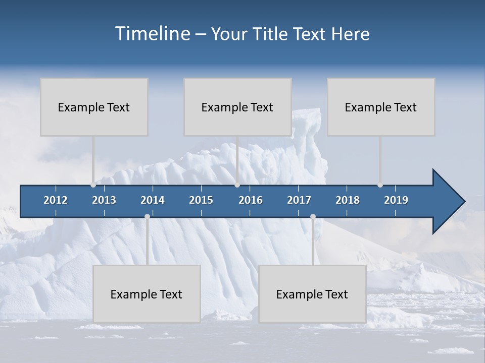 Outdoor Antarctic Clear PowerPoint Template