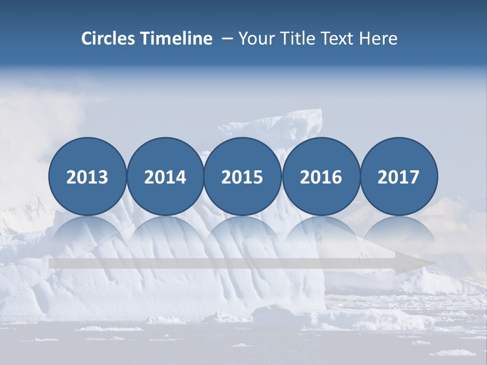 Outdoor Antarctic Clear PowerPoint Template