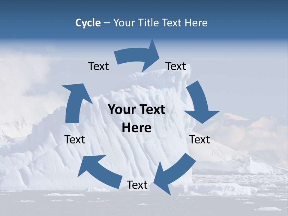 Outdoor Antarctic Clear PowerPoint Template