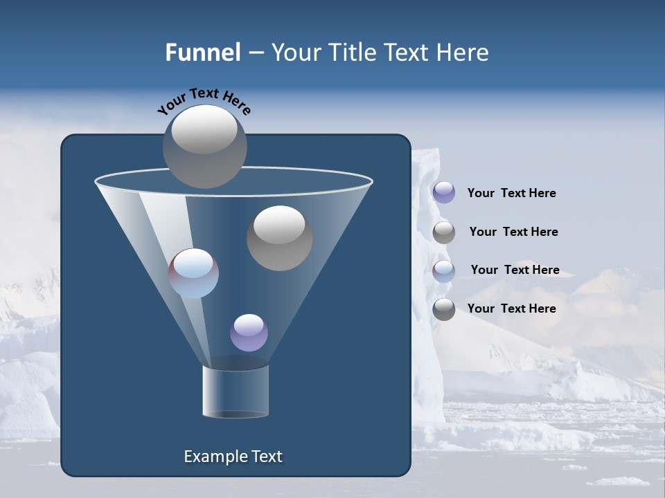 Outdoor Antarctic Clear PowerPoint Template