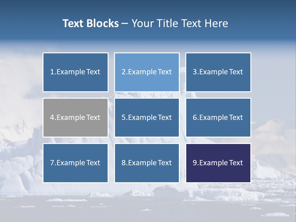 Outdoor Antarctic Clear PowerPoint Template