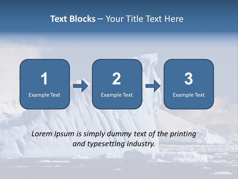 Outdoor Antarctic Clear PowerPoint Template