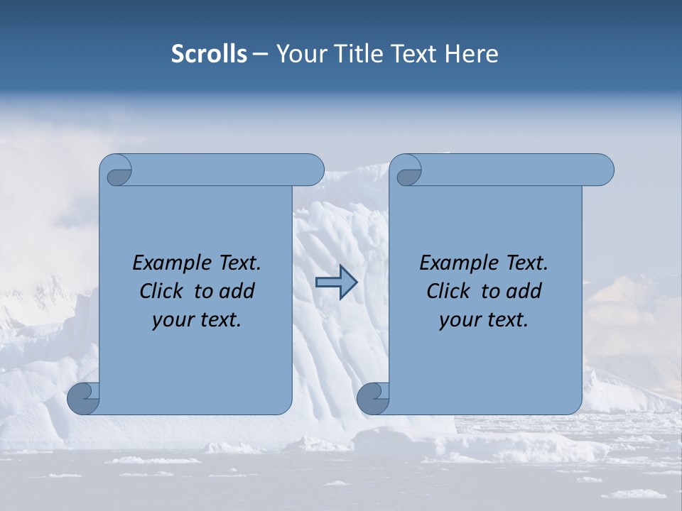 Outdoor Antarctic Clear PowerPoint Template