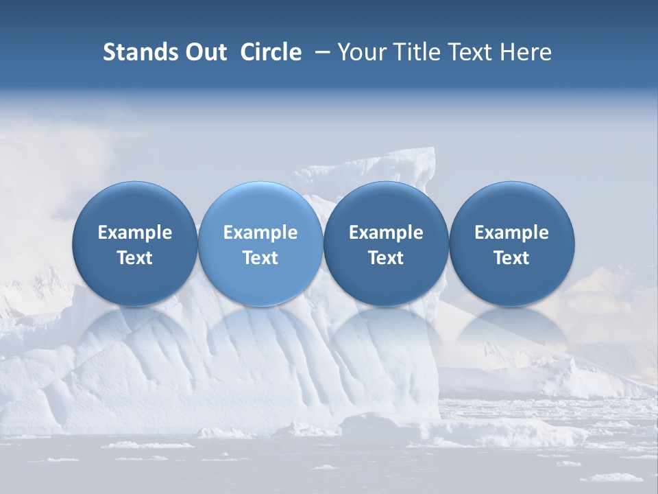 Outdoor Antarctic Clear PowerPoint Template