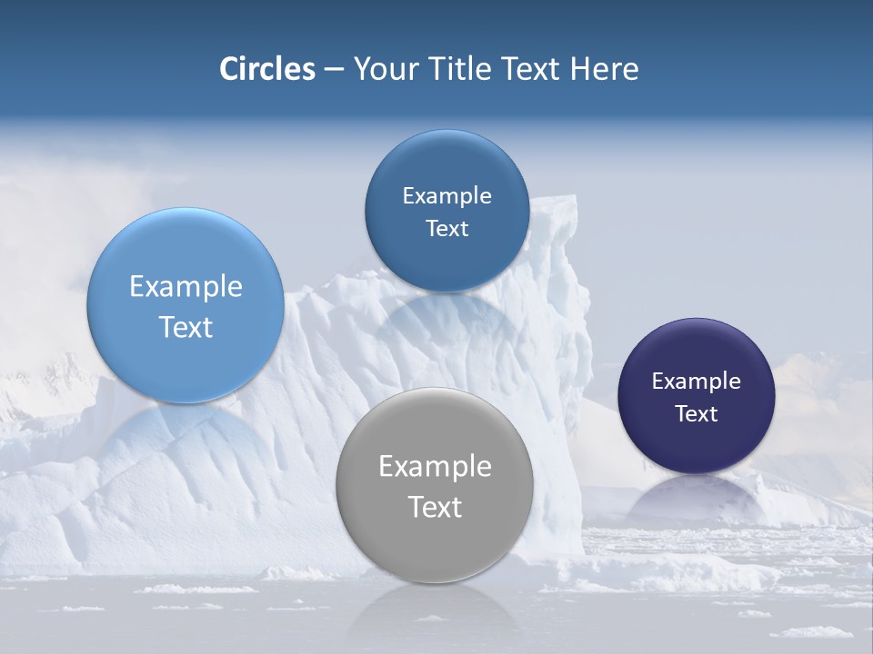 Outdoor Antarctic Clear PowerPoint Template