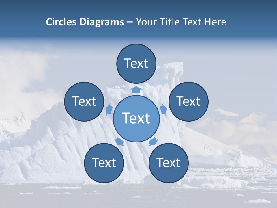 Outdoor Antarctic Clear PowerPoint Template