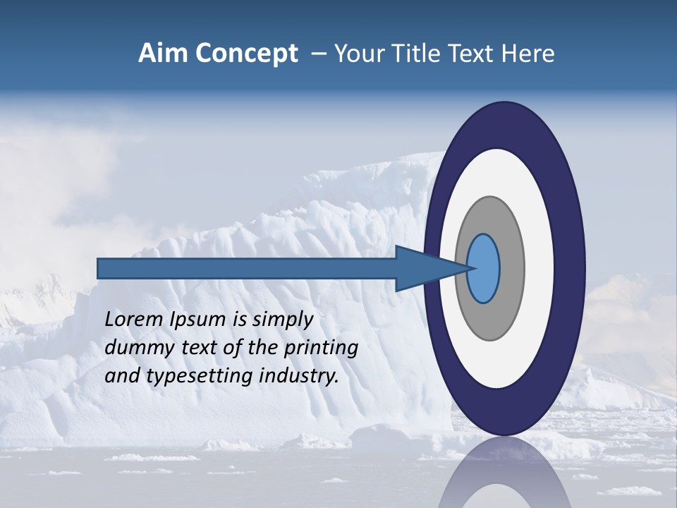 Outdoor Antarctic Clear PowerPoint Template