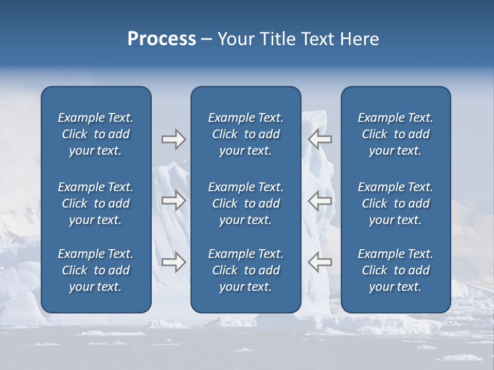Outdoor Antarctic Clear PowerPoint Template