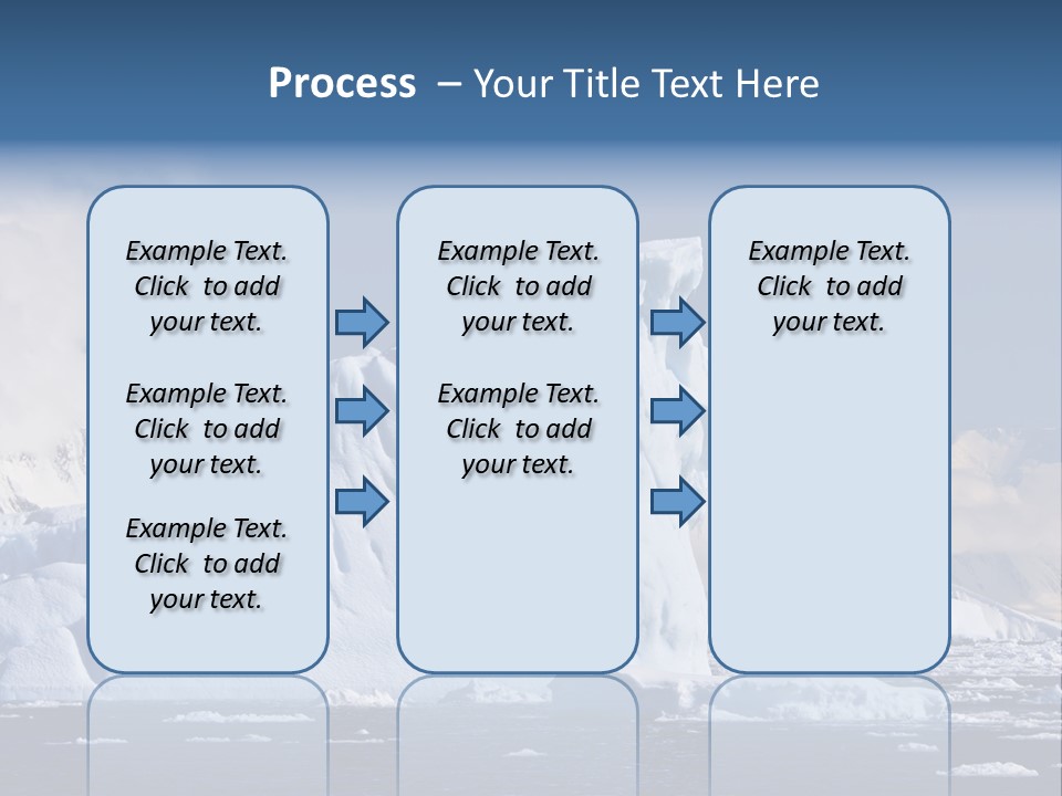 Outdoor Antarctic Clear PowerPoint Template