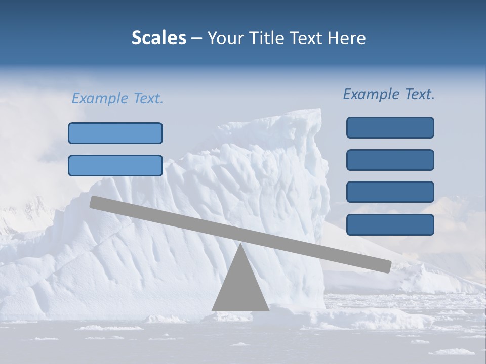 Outdoor Antarctic Clear PowerPoint Template