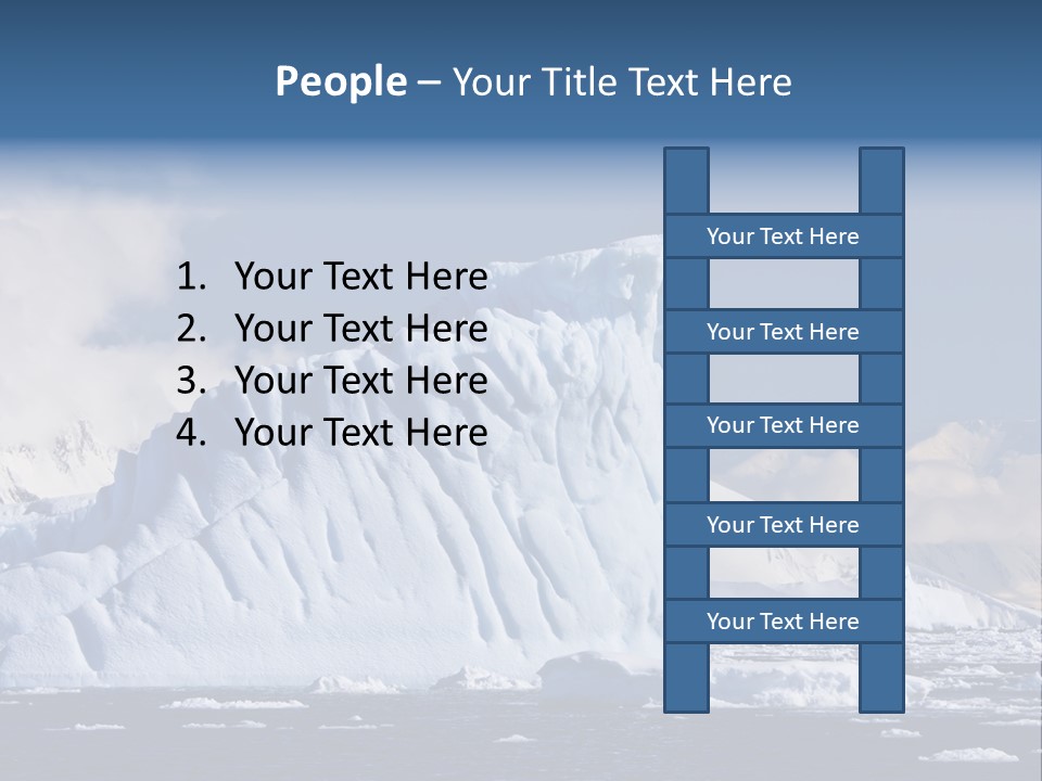 Outdoor Antarctic Clear PowerPoint Template
