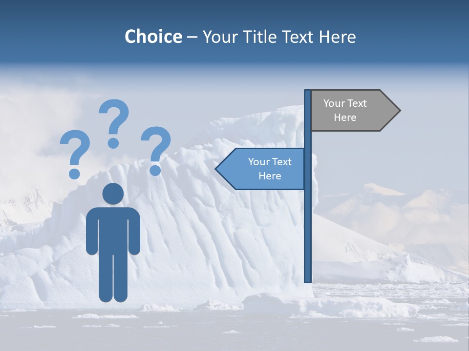 Outdoor Antarctic Clear PowerPoint Template