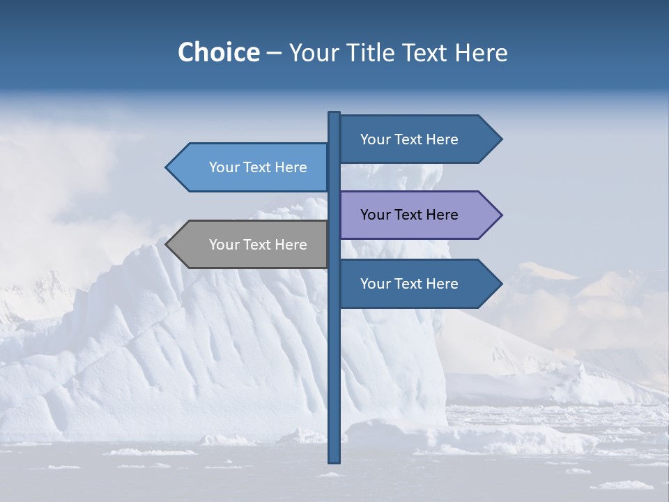 Outdoor Antarctic Clear PowerPoint Template