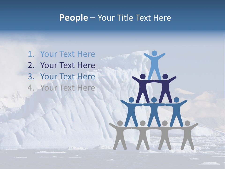 Outdoor Antarctic Clear PowerPoint Template