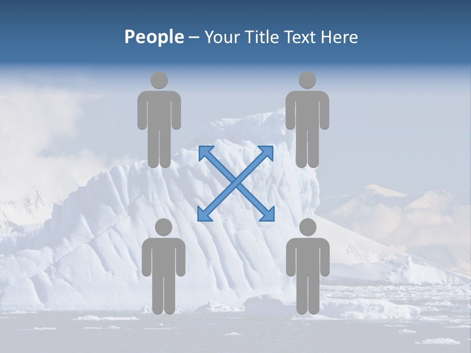 Outdoor Antarctic Clear PowerPoint Template