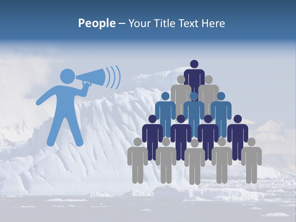 Outdoor Antarctic Clear PowerPoint Template