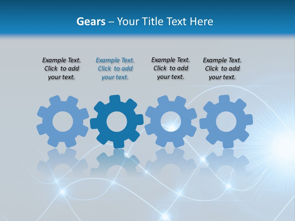 Cut Motion Fiber PowerPoint Template