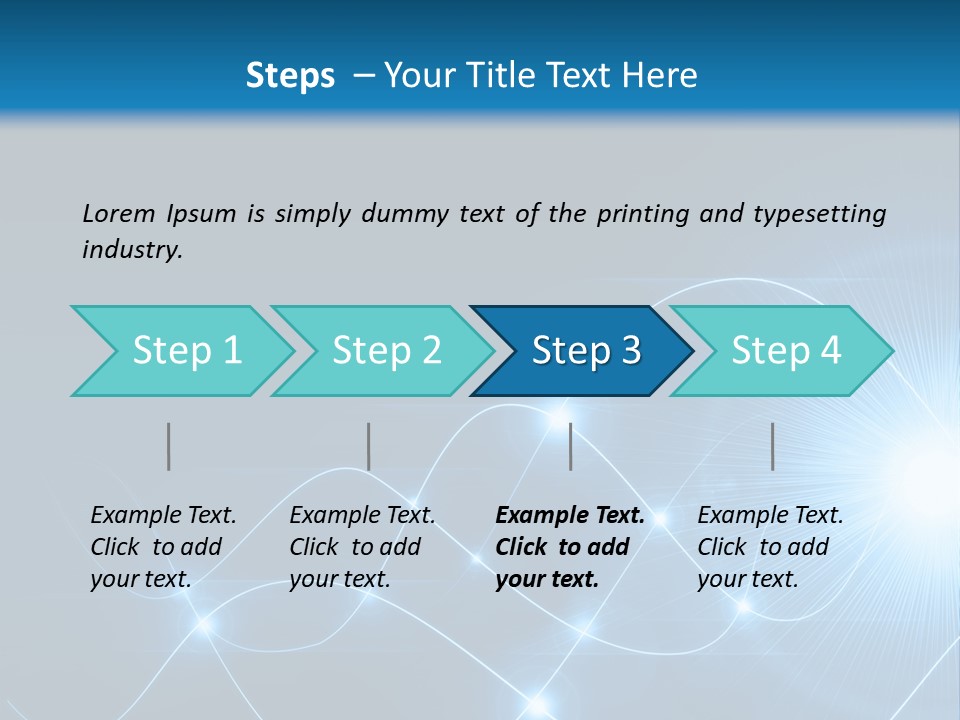 Cut Motion Fiber PowerPoint Template