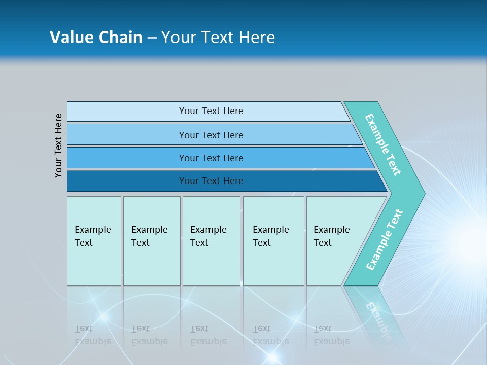 Cut Motion Fiber PowerPoint Template