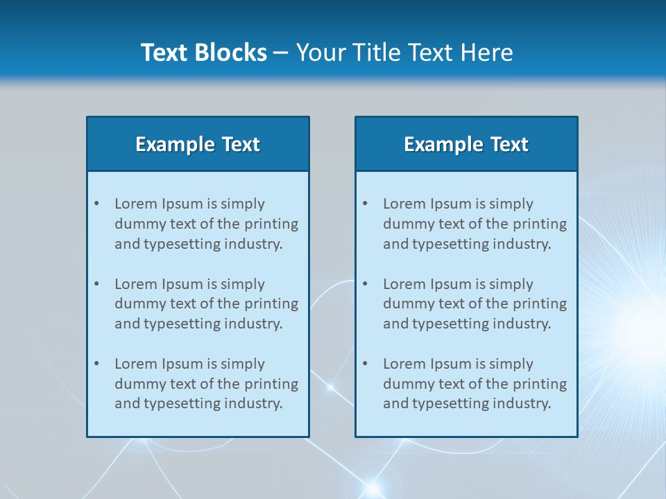 Cut Motion Fiber PowerPoint Template