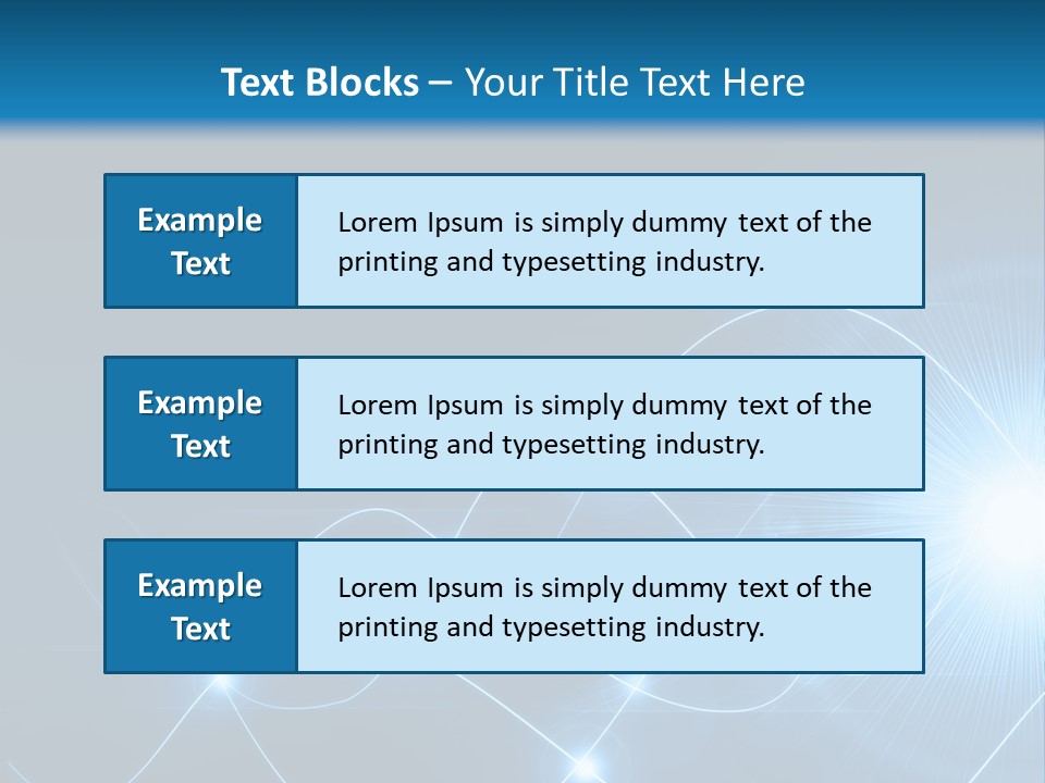 Cut Motion Fiber PowerPoint Template