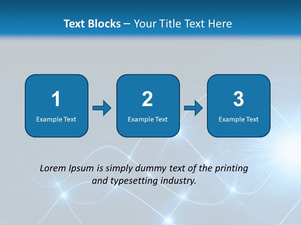 Cut Motion Fiber PowerPoint Template