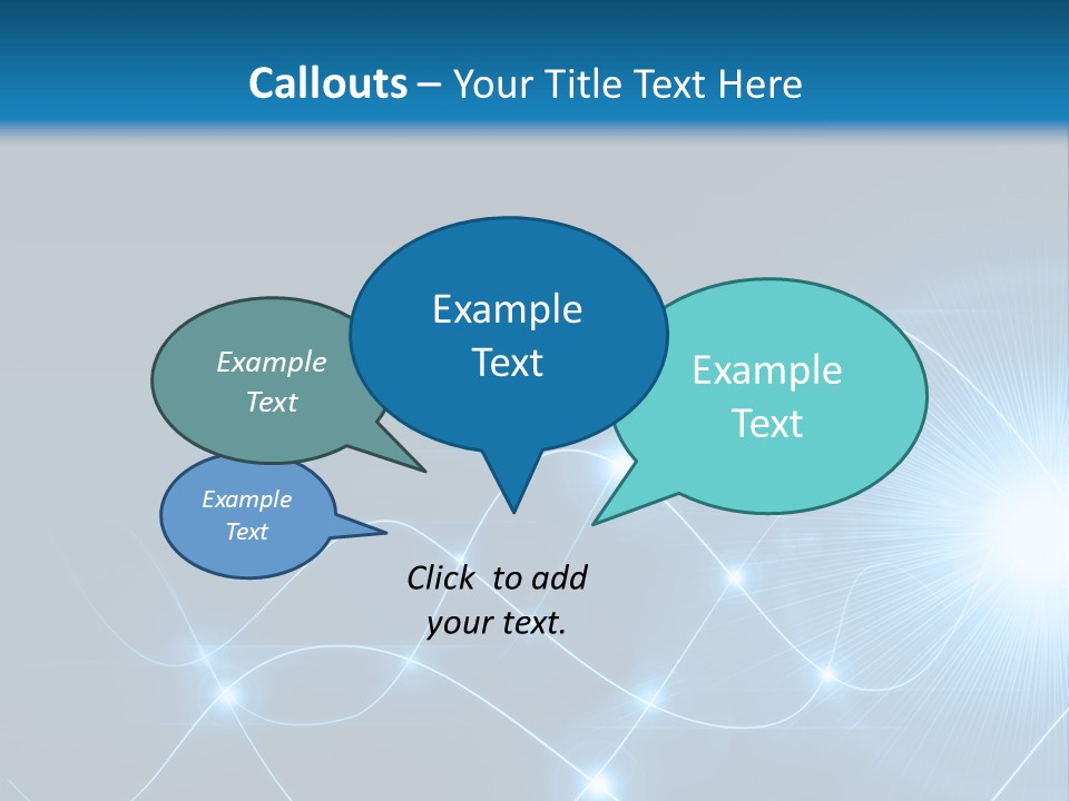 Cut Motion Fiber PowerPoint Template