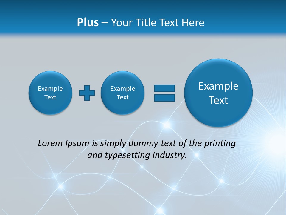 Cut Motion Fiber PowerPoint Template