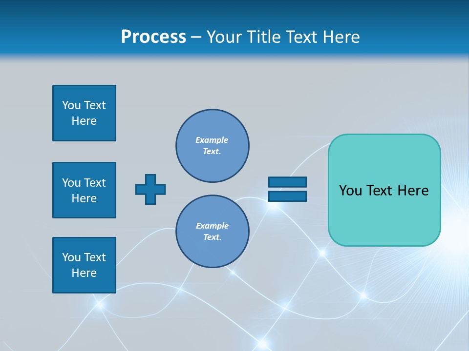 Cut Motion Fiber PowerPoint Template