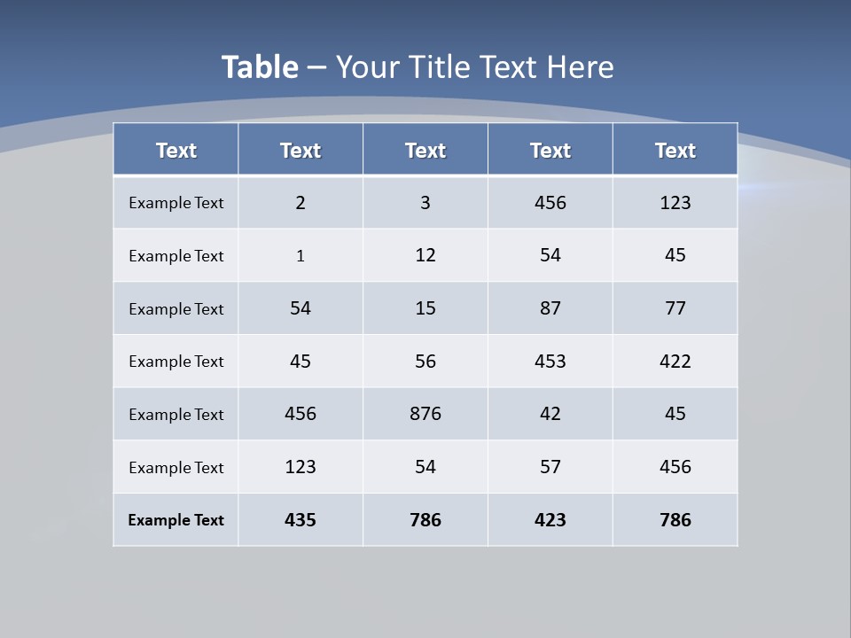 Blau Linsen Hintergrund PowerPoint Template