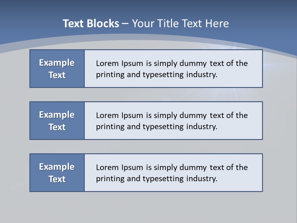 Blau Linsen Hintergrund PowerPoint Template